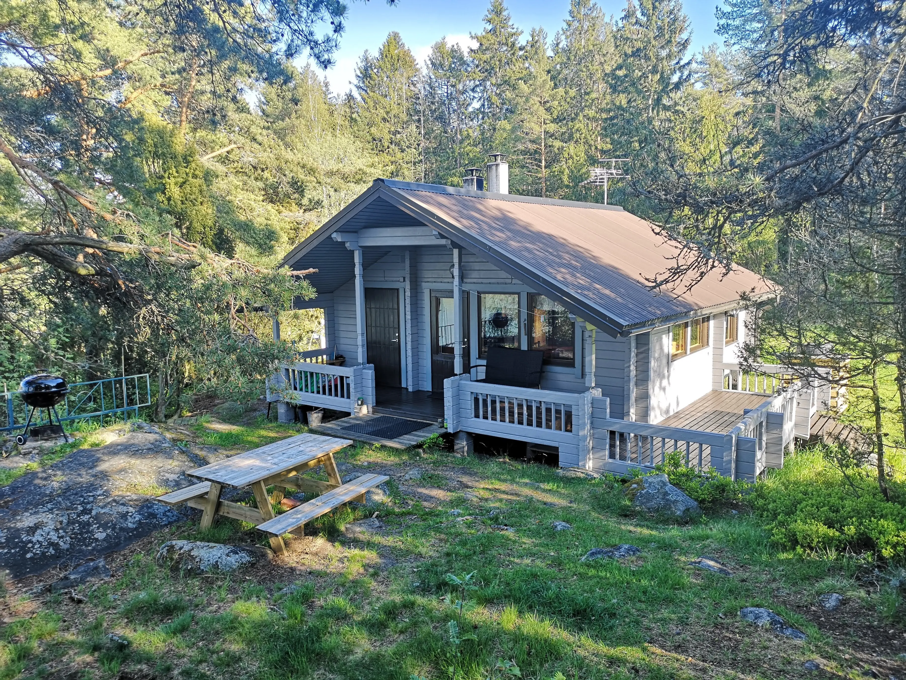 Cottage 2 with sea view at Kinttalan tila