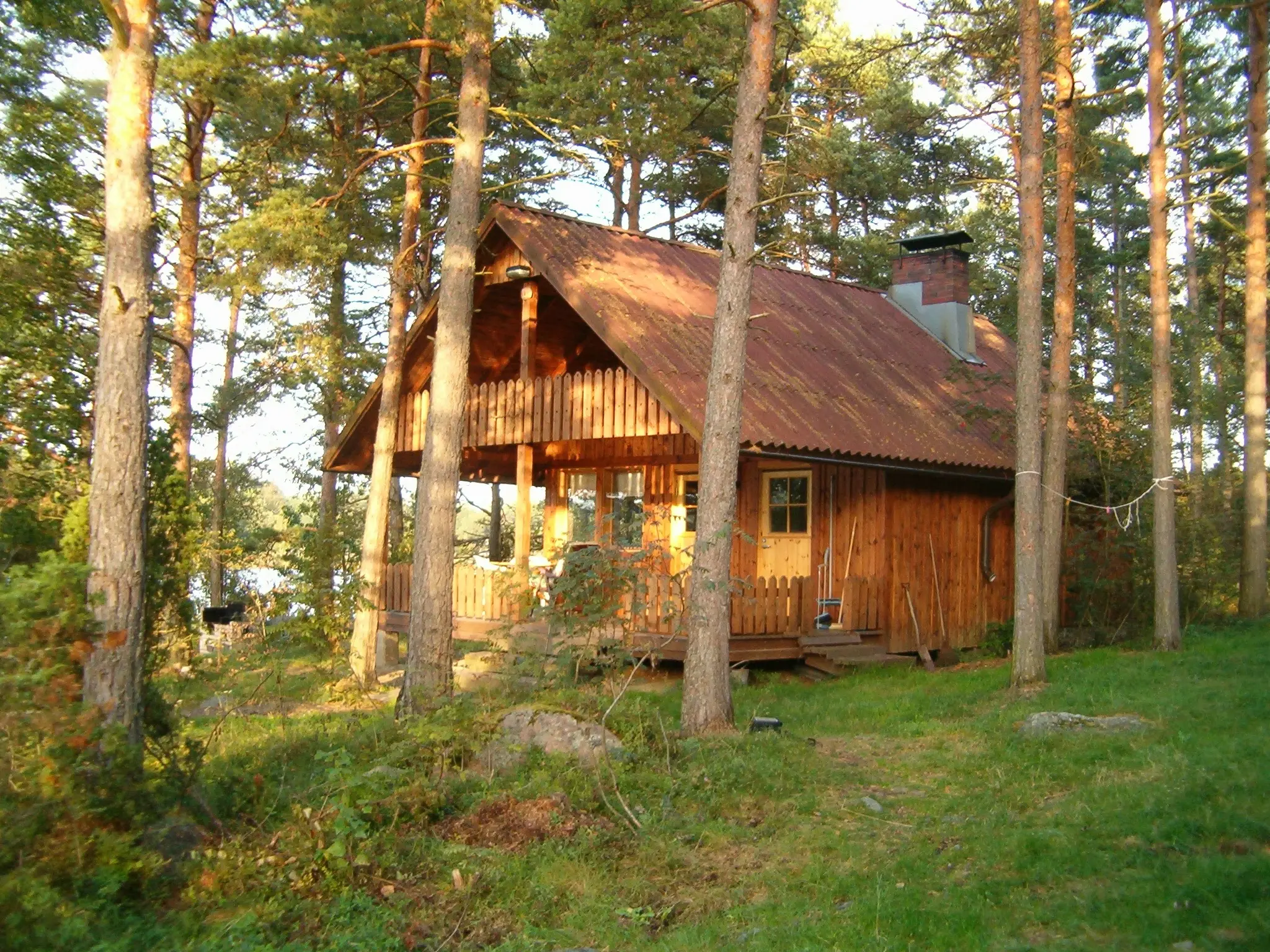 Cottage 1 with sea view at Kinttalan tila